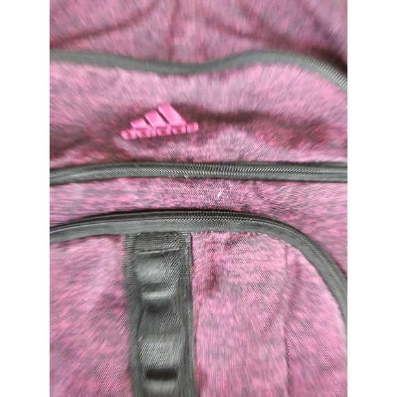 Adidas 20" Black & Heathered Purple/Pink Backpack Laptop Bag‎ 2016 - Picture 3 of 16